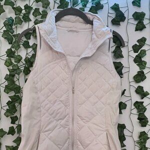 White Lululemon Athletic Quilted Puffer Vest Size XS